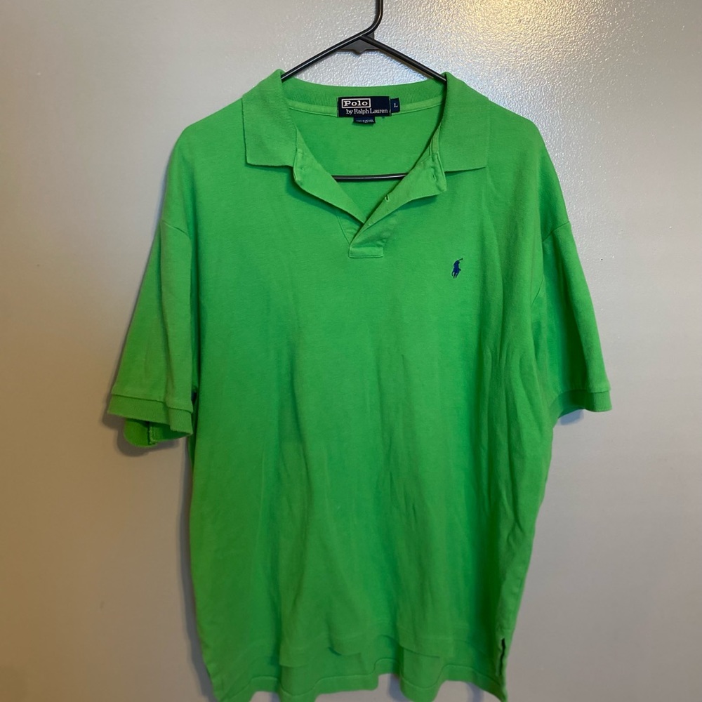 Bright Green Classic Polo
